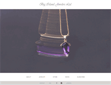 Tablet Screenshot of bigislandjewelers.com